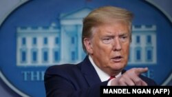 Архивска фотографија- претседателот на САД Доналд Трамп
