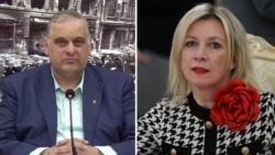ფოტოკოლაჟი: გულბაათ  რცხილაძე და მარია ზახაროვა