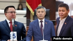 Кыргызстанские депутаты, сдавшие свой мандат. Коллаж