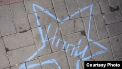 Photo from flashmob "Star Alley" help in Tashkent,Uzbekistan