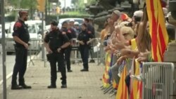 В Каталонии растет напряженность накануне референдума о независимости (видео)