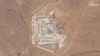 Pamje satelitore e Kullës 22 në Rukban, në qarkun Evaished të Jordanisë. 12 tetor 2023. 
