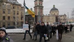 Студенти у Львові вимагають від президента ветувати закон про стипендії (відео)