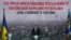 Прэзыдэнт Украіны Петро Парашэнка выступае з нагоды 100-годзьдзя абвяшчэньня Незалежнасьці УНР і Дня саборнасьці Ўкраіны, 22 студзеня 2018. 