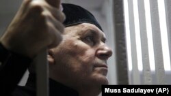 Oyub Titiyev la o audiere la tribunalul din Shali în februarie 2019