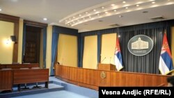 Sala za konferencije Vlade Srbije, ilustrativna fotografija