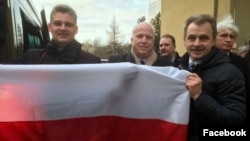 Юрась Губарэвіч, Джон Маккейн, Анатоль Лябедзька