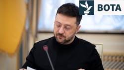 Presidenti i Ukrainës, Volodymyr Zelensky, në konferencë për media me gazetarë, në Kiev, 23 dhjetor.