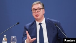 Presidenti i Serbisë, Aleksandar Vuçiq. Fotografi nga arkivi. 