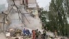 Russian Strike On Kyiv Kills At Least 8 GRAB