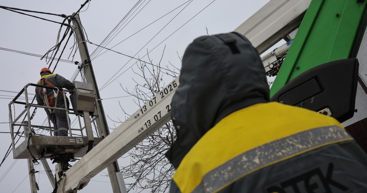 Знеструмлення у восьми областях України через удари росії