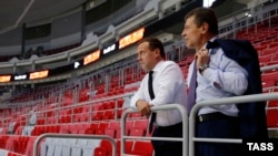 Dmitriy Medvedev ve Dmitriy Kozak
