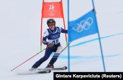 Дмитро Шеп’юк під час зимових Олімпійських ігор 2026 року в Борміо, Італія, 16 лютого 2026 року