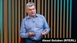 Gheorghe Bălan, fost viceministru pentru Reintegrare, în studioul Europei Libere