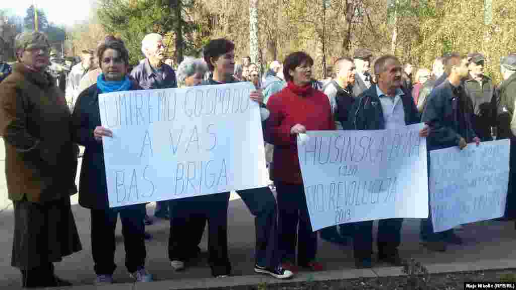 Tuzla, 18. novembar 2013. Foto: RSE / Maja Nikolić 