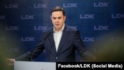 Kryetari i Lidhjes Demokratike të Kosovës, Lumir Abdixhiku.