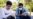 Iran, Tehran -- Two blind Iranian teenagers smiling in Coronavirus pandemic. September 25, 2021.