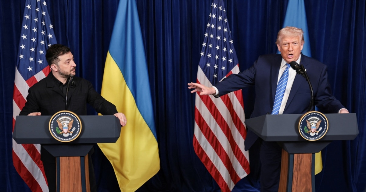 Trump după întâlnirea cu Zelenski: Negocierile merg în „direcția corectă”