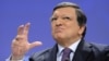 European Commission President Jose Manuel Barroso holds a press conference on a major trans-Atlantic trade initiative at EU headquarters in Brussels on February 13.