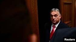 Orbán Viktor miniszterelnök Budapesten 2023. december 21-én