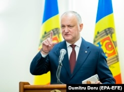 Odlazeći predsjednik Moldavije Igor Dodon