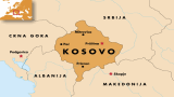 Mapa Kosova