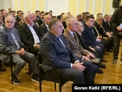 Komemoraciji Biljani Plavšić su prisustvovali i neki od bivših zvaničnika RS, Banjaluka, 7. oktobar 2026.