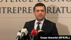 Ministrul Economiei, Radu Miruță.