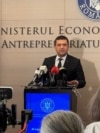 Romania Minister of Economy Radu Miruță, press conference, August 21, 2025, Bucharest 