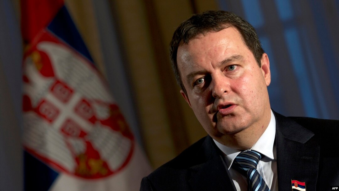 Prime Minister Ivica Dacic called it a "historic moment for Serbia."