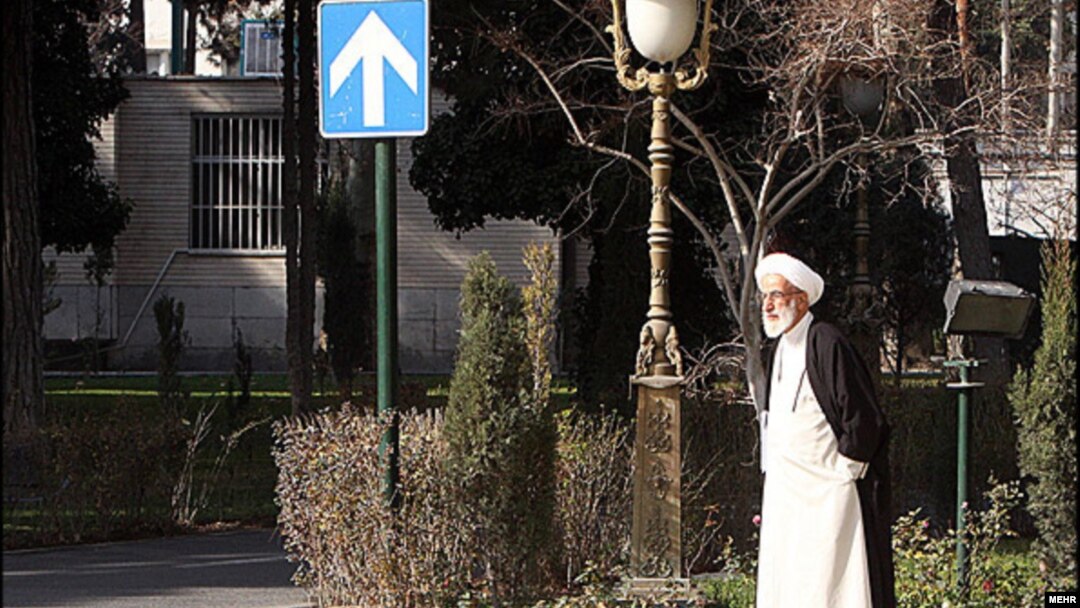 Smarter to walk? The head of the powerful Guardians Council, Ayatollah Ahmad Jannati (pictured), launched a broadside on ex-President Ali Akbar Hashemi Rafsanjani's candidacy by suggesting a Mercedes is unpresidential.