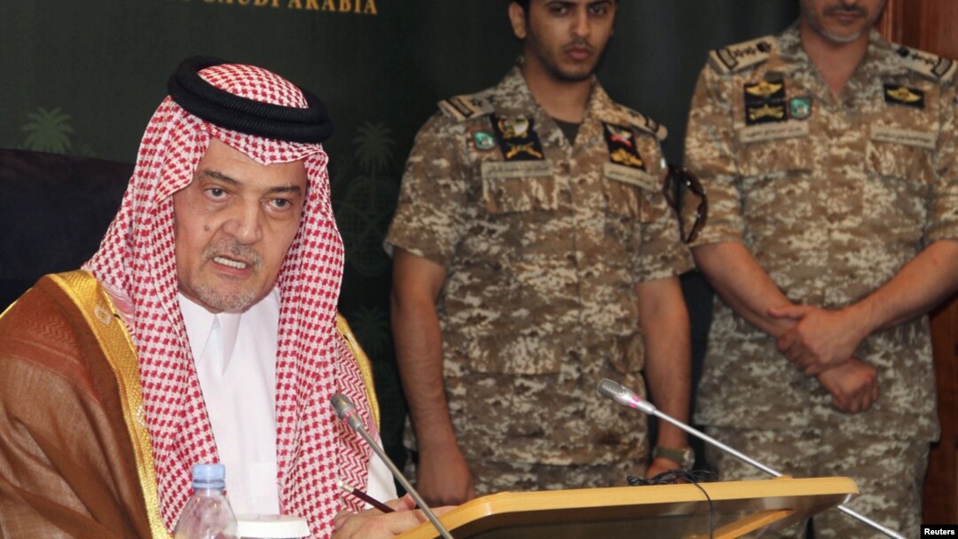 سعودالفيصل، وزير امور خارجه عربستان سعودی، 