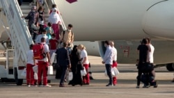 Second Group Of Afghan Refugees Arrive In North Macedonia