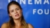 Veronika Nikulshina refused to go to a police station for questioning. 