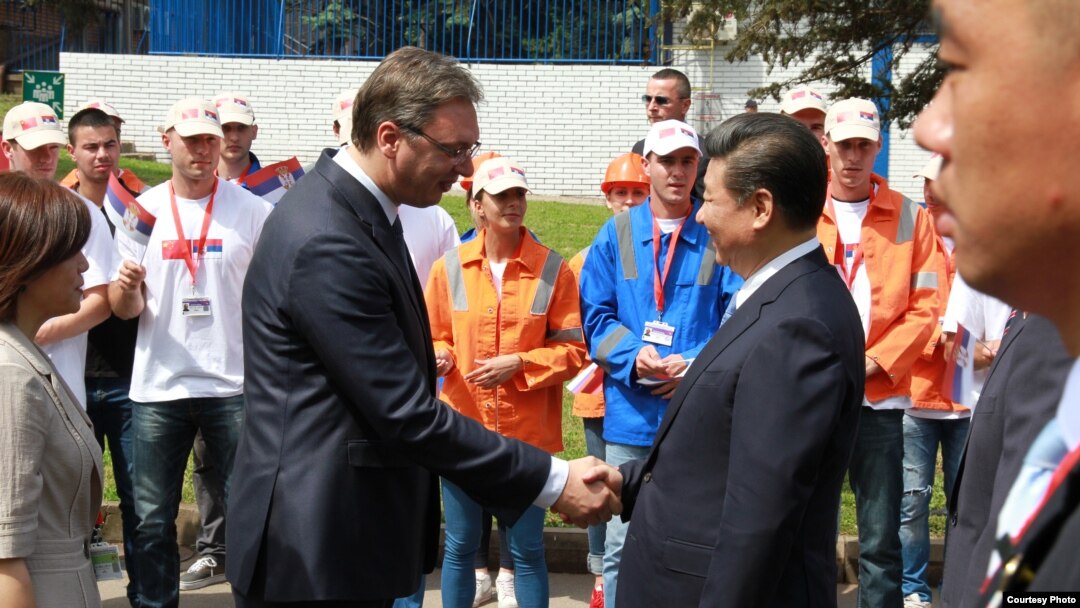 Predsednici Srbije i Kine, Aleksandar Vučić i Si Đinping