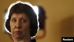 Catherine Ashton în Egipt