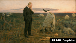 Коллаж: Путин перед выбором