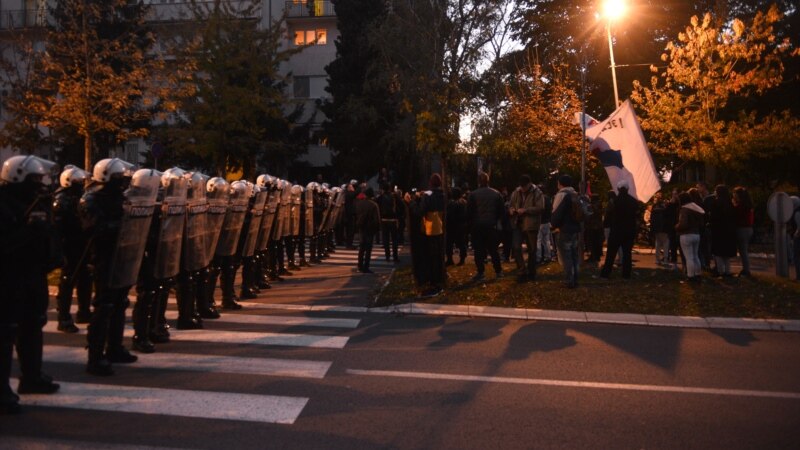 Policija sprečila protest desničara ispred ambasade SAD u Beogradu