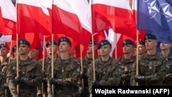 Польская армия на параде в честь Дня польской армии, август 2024 года