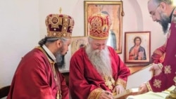 Mitropolit Joanikije (u sredini) selo Razboj kod Srpca, BiH , 3.maj 2025.