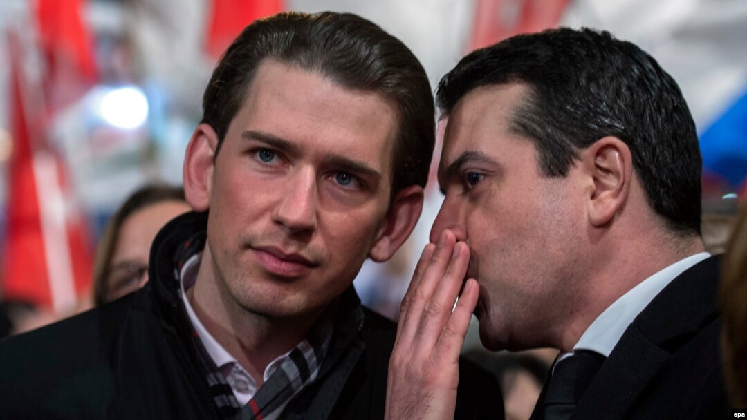 Burne reakcije javnosti: Sebastijan Kurc i Nikola Poposki na mitingu VMRO DPMNE