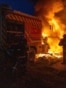 A Ukrainian firefighter attempts to extinguish a blaze that destroyed a fire truck on November 24.<br><br>Ukraine's State Emergency Service claimed the vehicle was struck by a Russian drone as firefighters were responding to the aftermath of a strike on the northeastern city of Sumy.