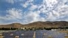 Solar panels at the Taleghan Renewable Energy Site in Taleghan, 160 kilometers (99 miles) northwest of capital Tehran, Iran. 