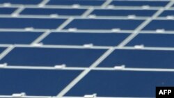 Панели солнечной электростанции