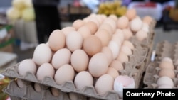 Лоток яиц. Иллюстративное фото