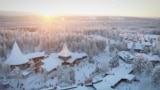 Finland - Rovaniemi, Lapland, Finland is known as the official hometown of Santa Claus - screen grab