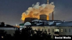 Последствия удара украинских беспилотников по заводу «Азот» в Новомосковске Тульской области в ночь на 8 июня 2025 года.