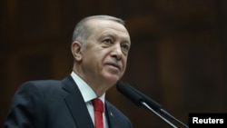 Турскиот претседател Реџеп Таип Ердоган.