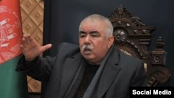 جنرال عبدالرشید دوستم معاون اول ریاست جمهوری