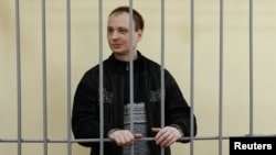 АҚШ азаматы Роберт Гилман сот отырысы кезінде. Ресей, Воронеж, 6 сәуір, 2026 жыл.
